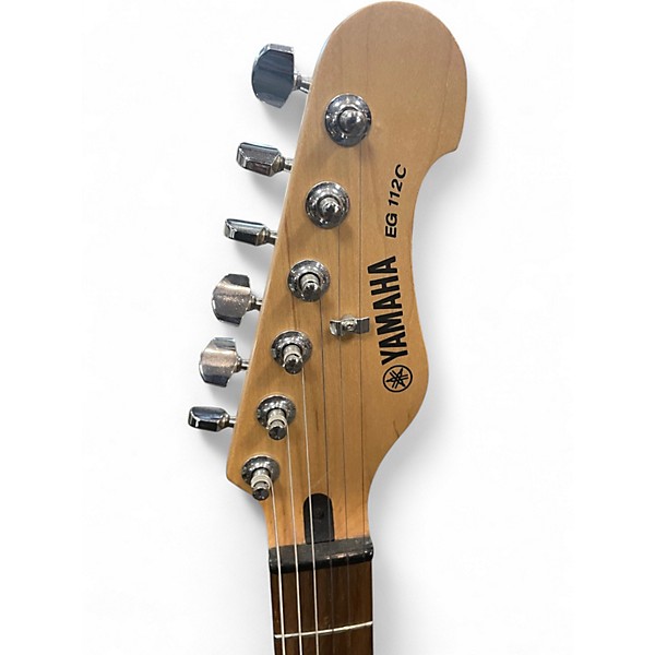 Used Yamaha EG112C Black Solid Body Electric Guitar