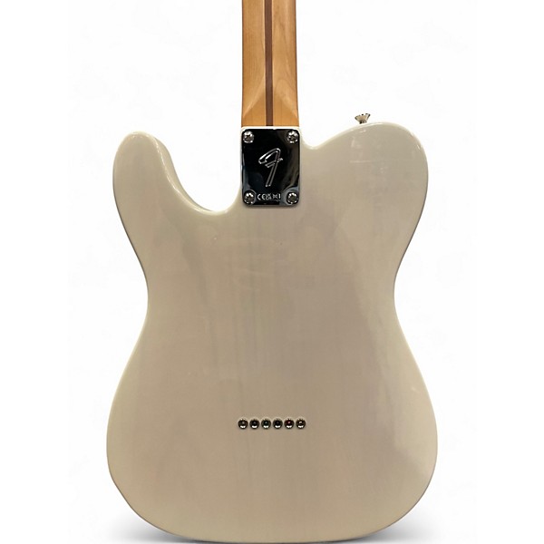 Used 2024 Fender PLAYER II CHAMBER TELECASTER White Blonde Solid Body Electric Guitar