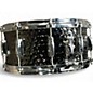 Used Gretsch Drums 14in Hammered Steel Snare Black Drum