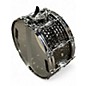 Used Gretsch Drums 14in Hammered Steel Snare Black Drum