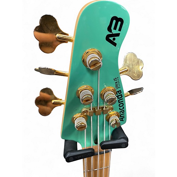 Used Anaconda ultra j5 blue Electric Bass Guitar