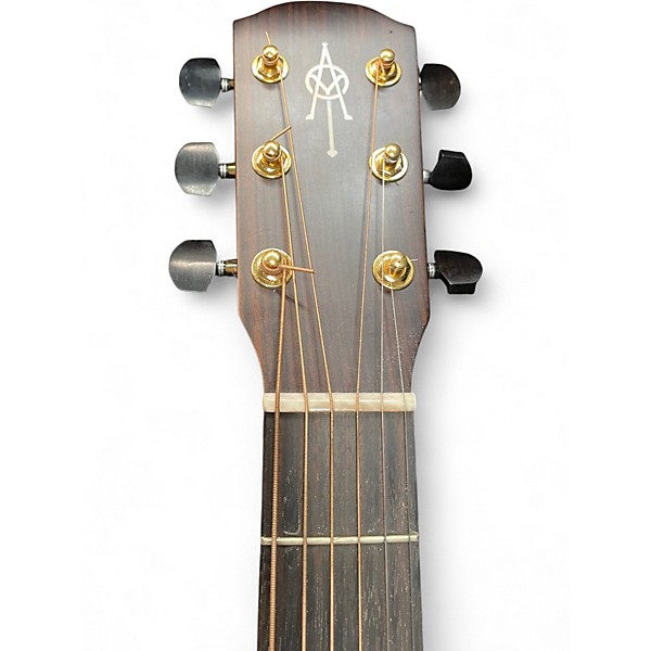 Used Alvarez Yairi FYM70 Herringbone Folk-OM Sunburst Acoustic Guitar