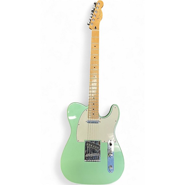 Used Fender Limited Edition Player Telecaster Surf Pearl Solid Body Electric Guitar