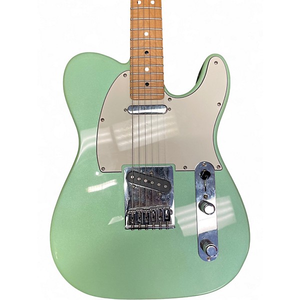 Used Fender Limited Edition Player Telecaster Surf Pearl Solid Body Electric Guitar
