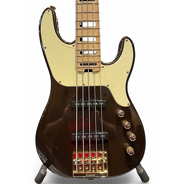 Used Jackson Adam Blackstone "Gladys" Pro Series Signature Concert Black Stone Electric Bass Guitar