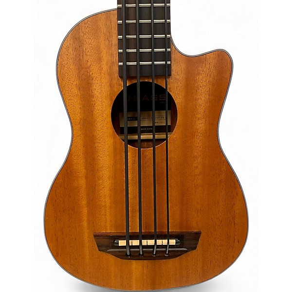Used Kala Ubass SCOUT Bass Natural Ukulele