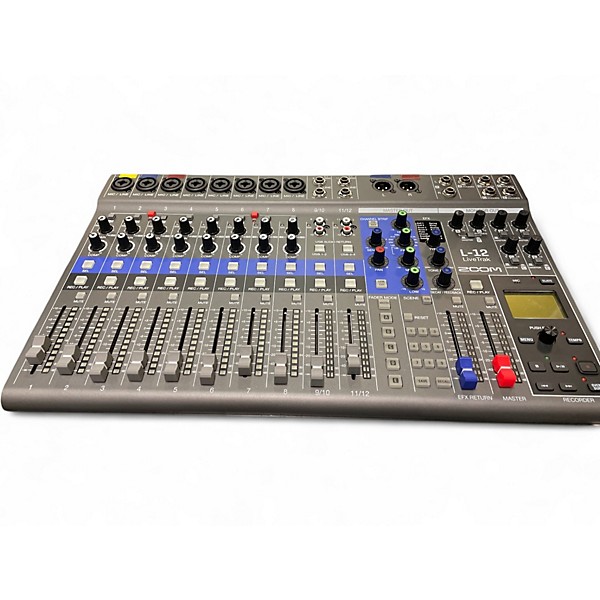 Used Zoom L-12 LIVE TRACK Powered Mixer