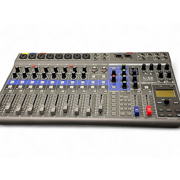Used Zoom L-12 LIVE TRACK Powered Mixer