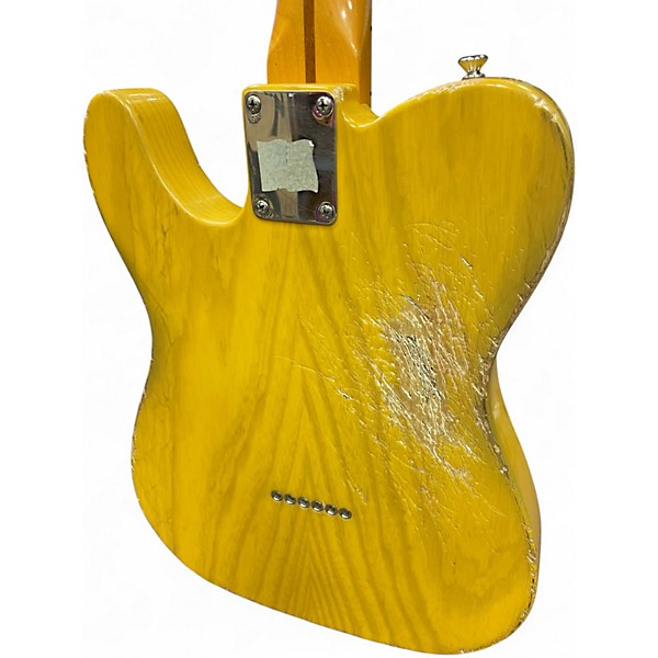 Used Fender 1952 Vintage Hot Rod Telecaster Black Solid Body Electric Guitar