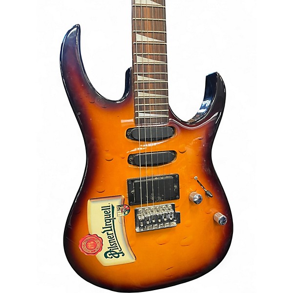 Used Jackson Pilsner Urquell Sunburst Solid Body Electric Guitar