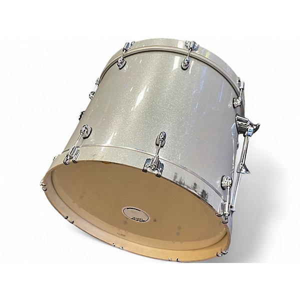 Used Gretsch Drums 4 Piece Energy White Sparkle Drum Kit