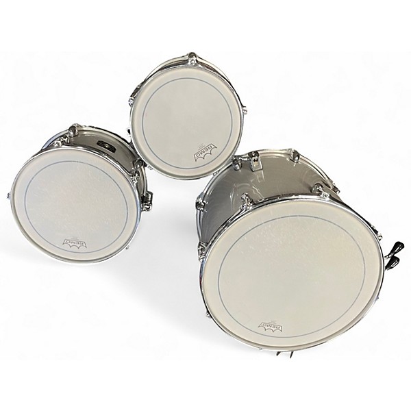 Used Gretsch Drums 4 Piece Energy White Sparkle Drum Kit