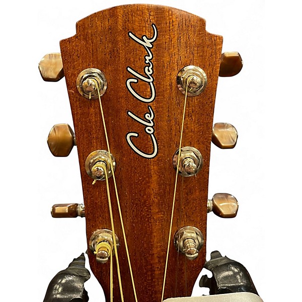 Used Cole Clark SAN1EC-RDM Natural Acoustic Guitar