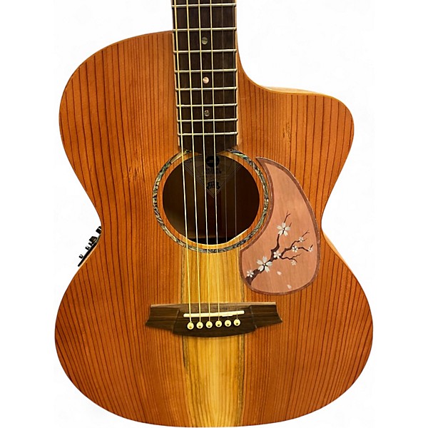 Used Cole Clark SAN1EC-RDM Natural Acoustic Guitar