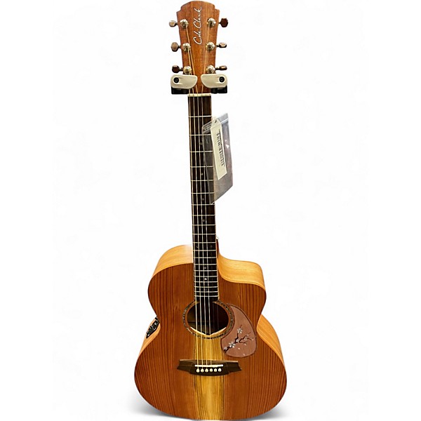 Used Cole Clark SAN1EC-RDM Natural Acoustic Guitar