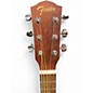 Used Fender FA-15 Black Acoustic Guitar