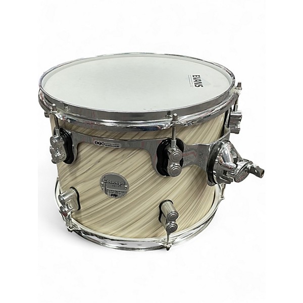 Used PDP by DW 4 Piece Concept Series Twisted Ivory Drum Kit