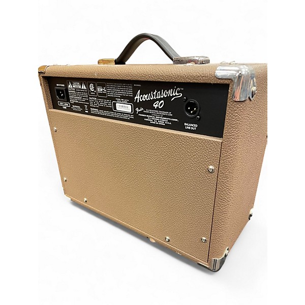 Used Fender Acoustasonic Jr 40W Acoustic Guitar Combo Amp