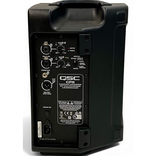 Used QSC CP8 Powered Speaker