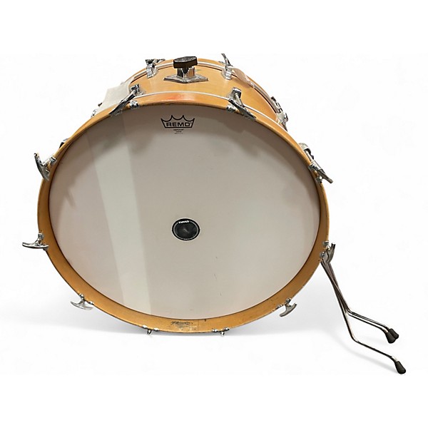 Vintage 1970s Ludwig 4 Piece PRO BEAT NATURAL Drum Kit