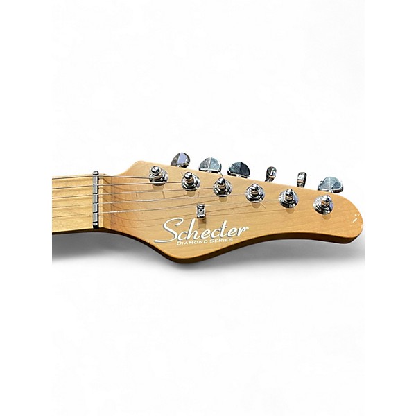 Used 2021 Schecter Guitar Research Nick Johnston SSS Black Solid Body Electric Guitar