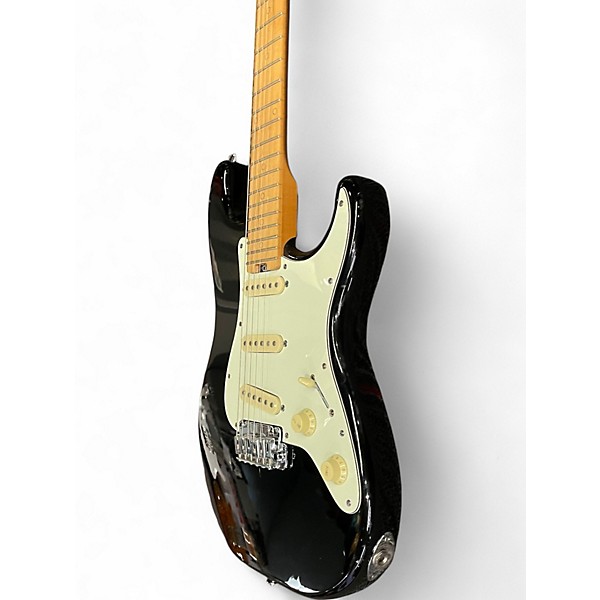 Used 2021 Schecter Guitar Research Nick Johnston SSS Black Solid Body Electric Guitar