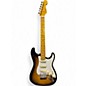 Used 2023 Fender 1957 American Vintage 2 Stratocaster 2 Color Sunburst Solid Body Electric Guitar thumbnail