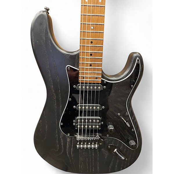 Used Kiesel Delos Black Ash Solid Body Electric Guitar