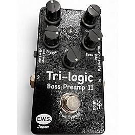 Used EWS Tri Logic Bass Preamp Bass Effect Pedal