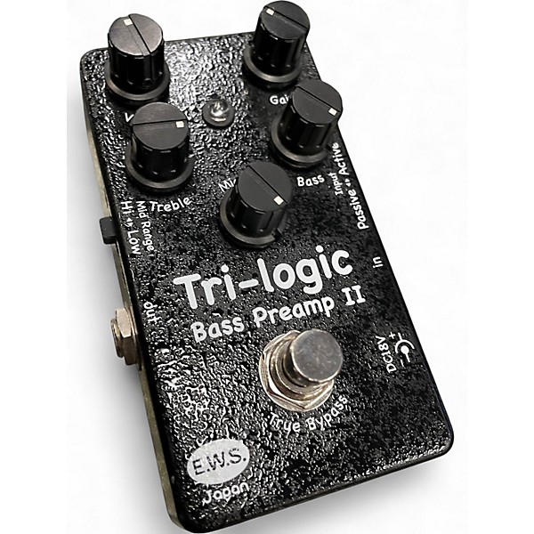 Used EWS Tri Logic Bass Preamp Bass Effect Pedal