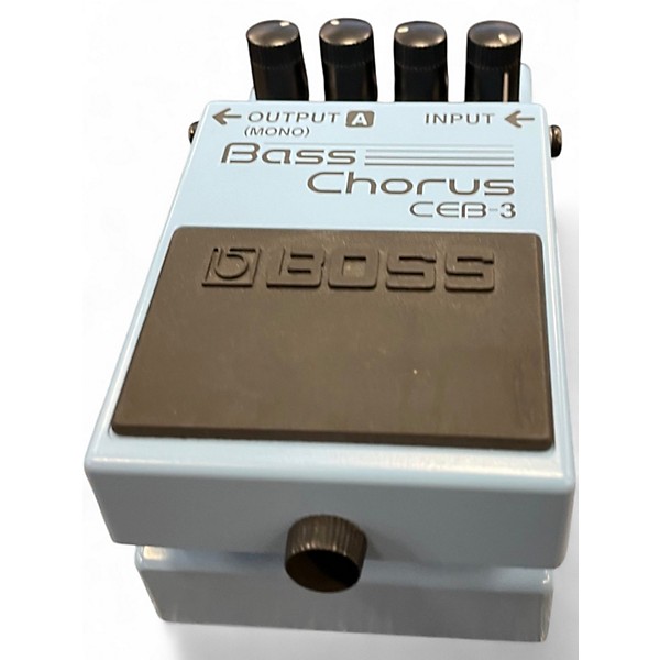 Used BOSS CEB3 Bass Chorus Bass Effect Pedal