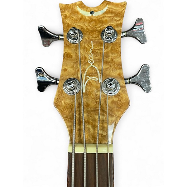 Used Dean PBEQA Natural Acoustic Bass Guitar