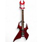 Used B.C. Rich Beast Metallic Red Solid Body Electric Guitar thumbnail