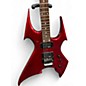 Used B.C. Rich Beast Metallic Red Solid Body Electric Guitar