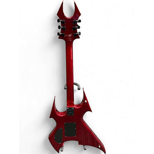 Used B.C. Rich Beast Metallic Red Solid Body Electric Guitar