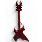 Used B.C. Rich Beast Metallic Red Solid Body Electric Guitar