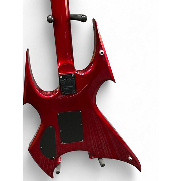 Used B.C. Rich Beast Metallic Red Solid Body Electric Guitar