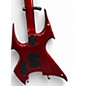Used B.C. Rich Beast Metallic Red Solid Body Electric Guitar