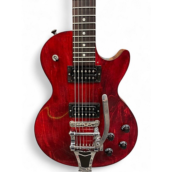 Used 2017 Gibson Les Paul Studio T Crimson Solid Body Electric Guitar