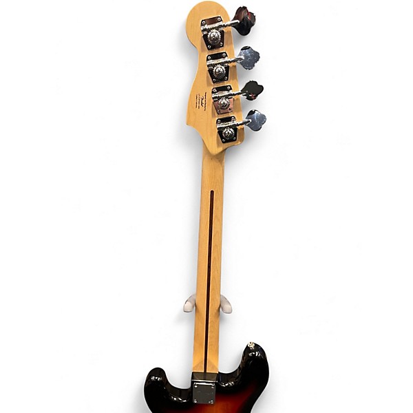 Used Squier Precision Bass Vintage Sunburst Electric Bass Guitar