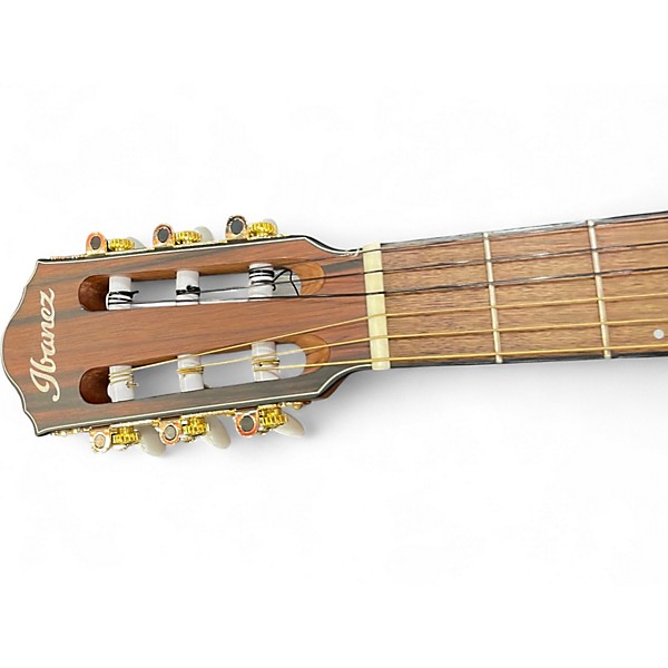 Used Ibanez frh10n Natural Classical Acoustic Electric Guitar