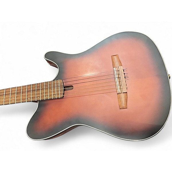 Used Ibanez frh10n Natural Classical Acoustic Electric Guitar