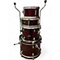 Used Ludwig 4 Piece ACCENT CS COMBO METAKIC RED Drum Kit thumbnail