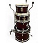 Used Ludwig 4 Piece ACCENT CS COMBO METAKIC RED Drum Kit