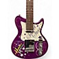 Used Disney by Washburn HANNAH MONTANA SHINING STAR Purple Solid Body Electric Guitar