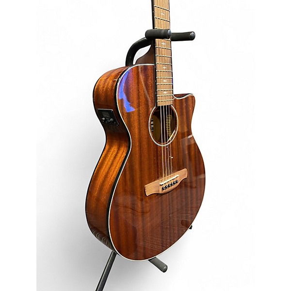 Used Ibanez AEG62 Natural Acoustic Electric Guitar