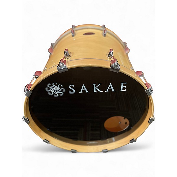 Used Sakae 5 Piece THE ALMIGHTY Natural Drum Kit