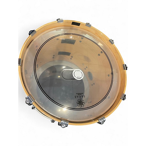 Used Sakae 5 Piece THE ALMIGHTY Natural Drum Kit