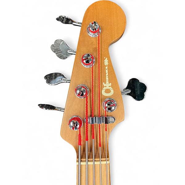 Used Charvel Pro Mod San Dimas PJ V Metallic Black Electric Bass Guitar