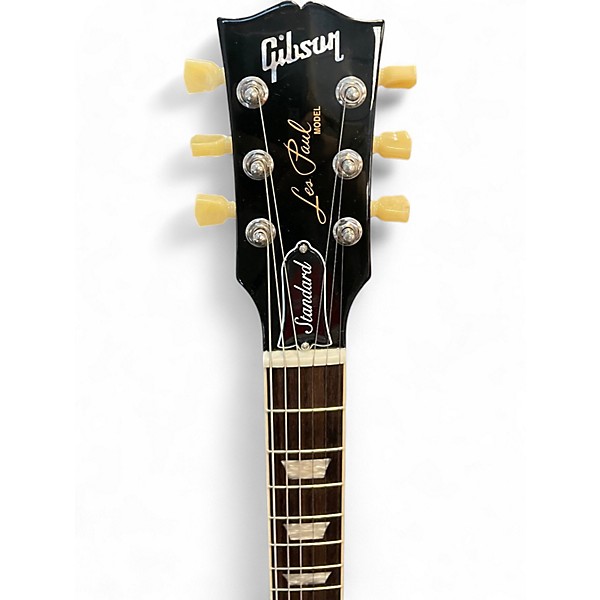Used Gibson Les Paul Standard Cherry Solid Body Electric Guitar